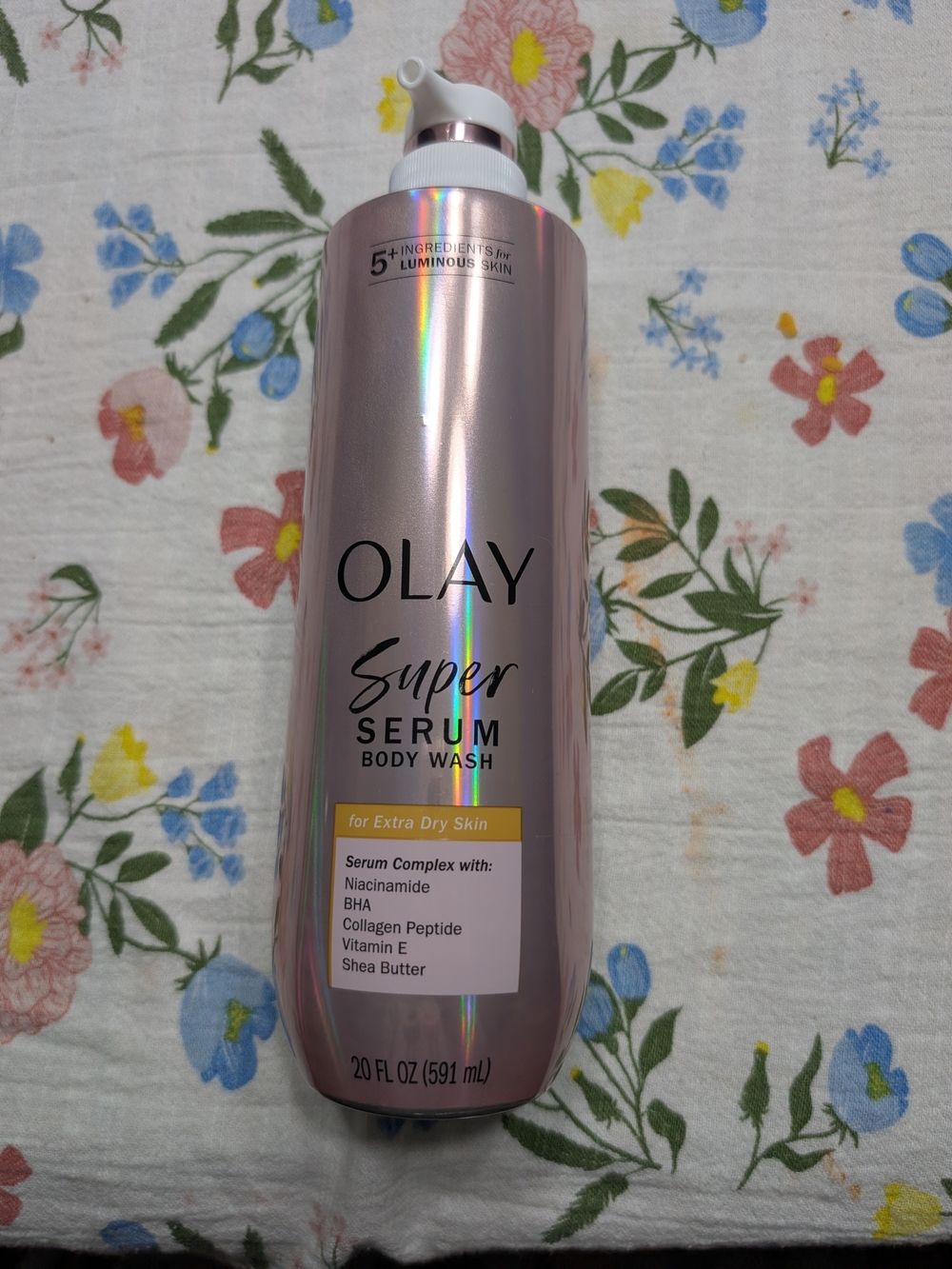 OLAY Super Serum Body Wash - Iridescent Pink